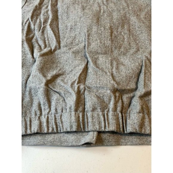 Vintage Pendleton Womens Jacket Coat Gray Herringbone Buttons Lined Wool 10 - Picture 5 of 11